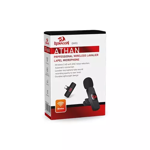 Redragon GM-93 Athan wireless Lavalier microphone - 3