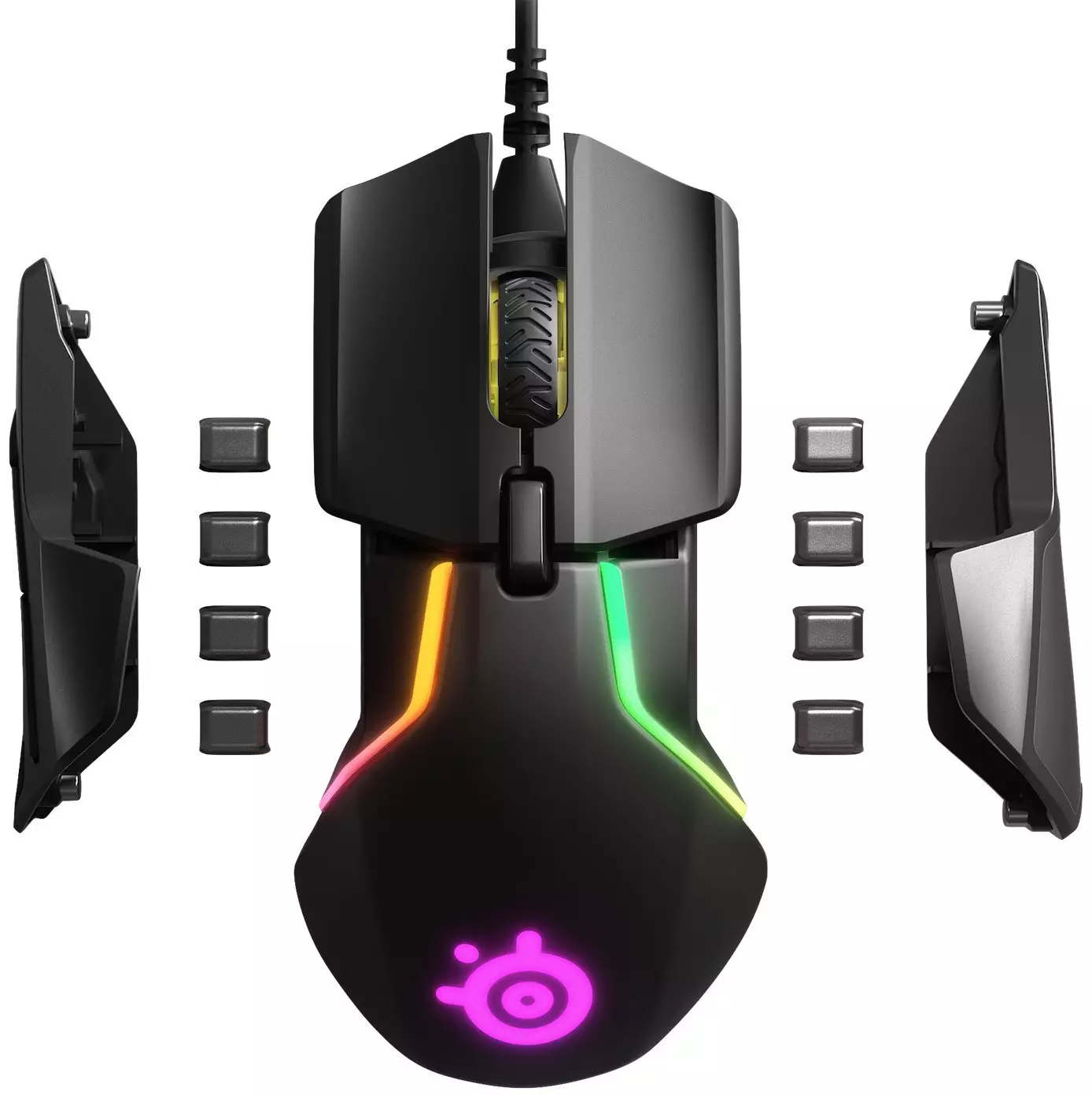 SteelSeries RIVAL 600 Dual Optical Sensor 12000 CPI Gaming Mouse - 1