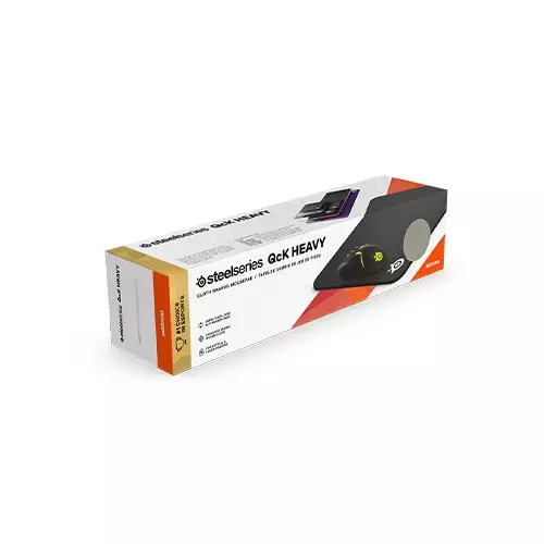 SteelSeries QcK Heavy Large Extra Thick Micro Woven Gaming Mouse Pad - 2