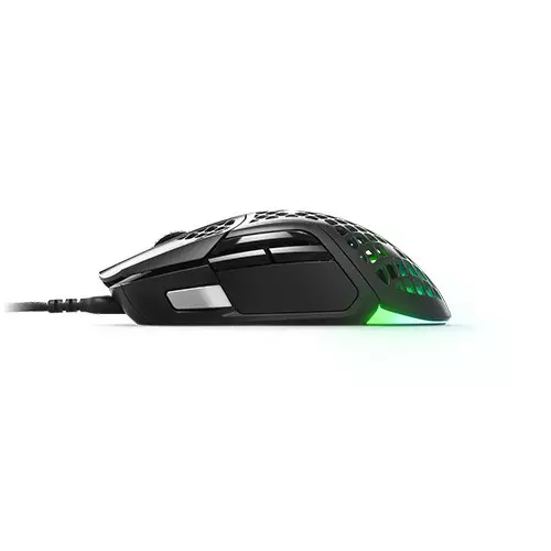 SteelSeries Aerox 5 Wired Holey RGB 18K DPI Ultra-lightweight Water-Resistant Design TrueMove Air Optical Sensor Gaming Mouse - 2
