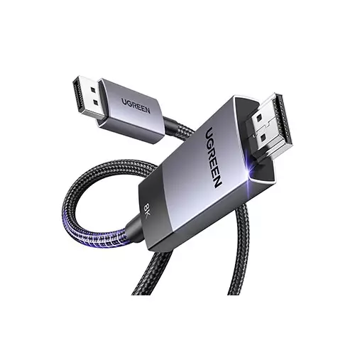 UGREEN DP115 (80395) 1M 8K DisplayPort to HDMI Cable - 1