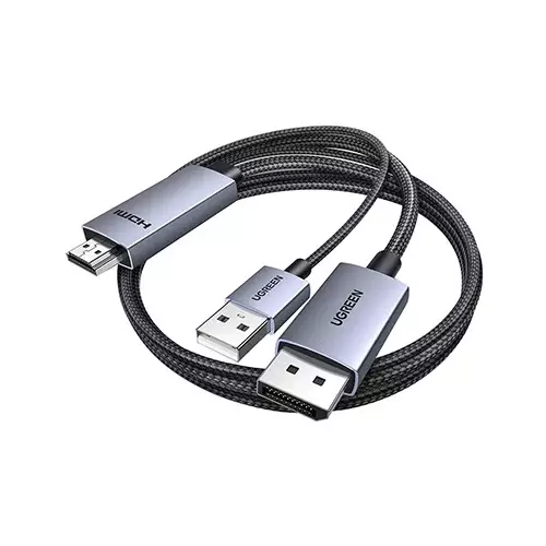 UGREEN HD169 (55329) 2M 4K HDMI to DisplayPort Cable - 1