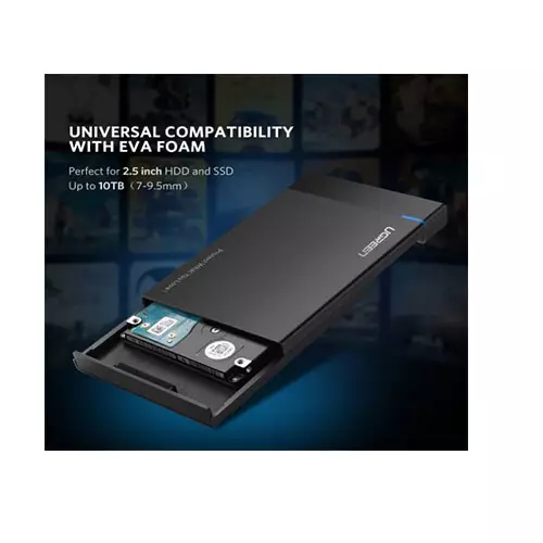 Ugreen 30848 USB A 3.0 To 2.5 Inch Hard Drive Box Enclosure - 2