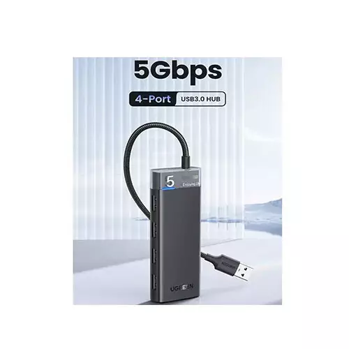 UGREEN CM653 4-Port USB-A 3.0 Hub With USB-C Power Supply-15548 - 2