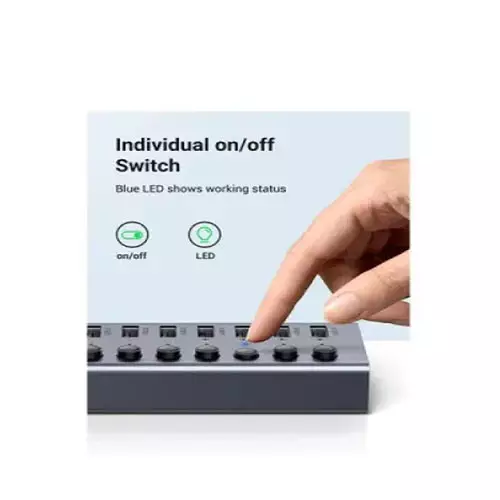 Ugreen CM481 (90307) 7 Port Type C Hub - 1