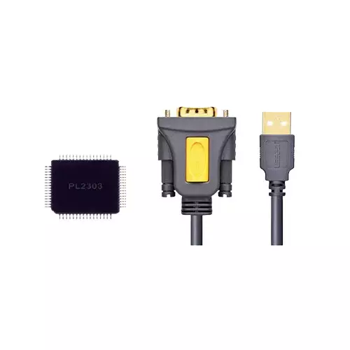 UGREEN CR104 (20211) USB to DB9 RS-232 Adapter Cable - 1