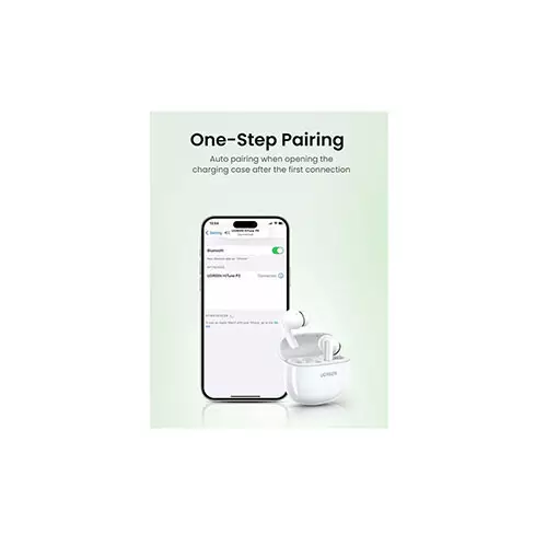 UGREEN WS207 (45110) HiTune P3 True Wireless Earbuds - White - 3