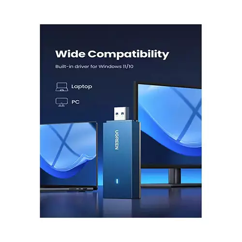 UGREEN CM499 (90340) Wi-Fi 6 AX1800 Dual-Band USB Wifi Adapter - 2
