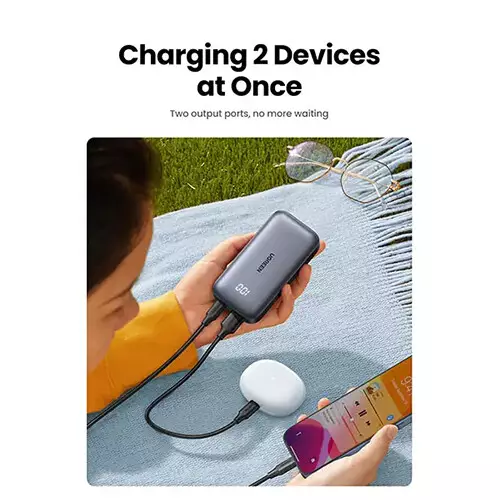 UGREEN PB502 (25185) 10000mAh 30W Fast Charging Power Bank - 2