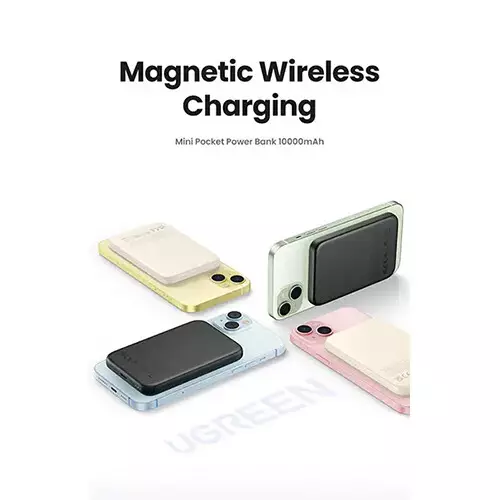 UGREEN PB561 10000mAh 20W Magnetic Wireless Power Bank (25208) - 1