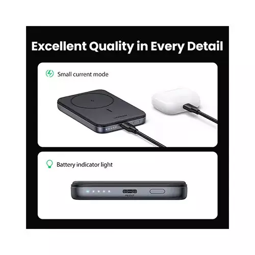 UGREEN PB561 10000mAh 20W Magnetic Wireless Power Bank (25919) - 2