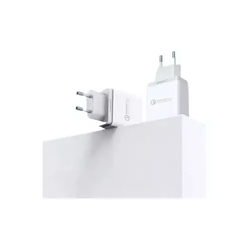 UGREEN CD122 (10133) 18W QC3.0 USB Fast Charger - White - 1