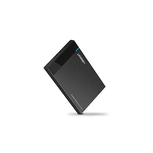 UGREEN US221 2.5 Inch Hard Drive Enclosure with Built-in USB 3.0 Cable (30847)