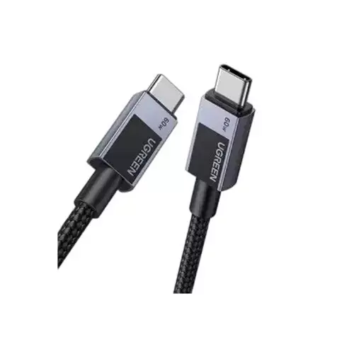 UGREEN L524 3A USB-C to USB-C PD 1M Fast Charging Braided Cable - 1
