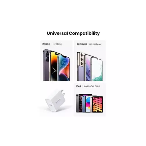 UGREEN CD137 20W Fast Charging Power Adapter - 1