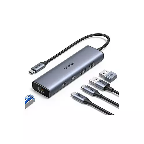 UGREEN CM512 6 in 1 Type-C Hub - 1