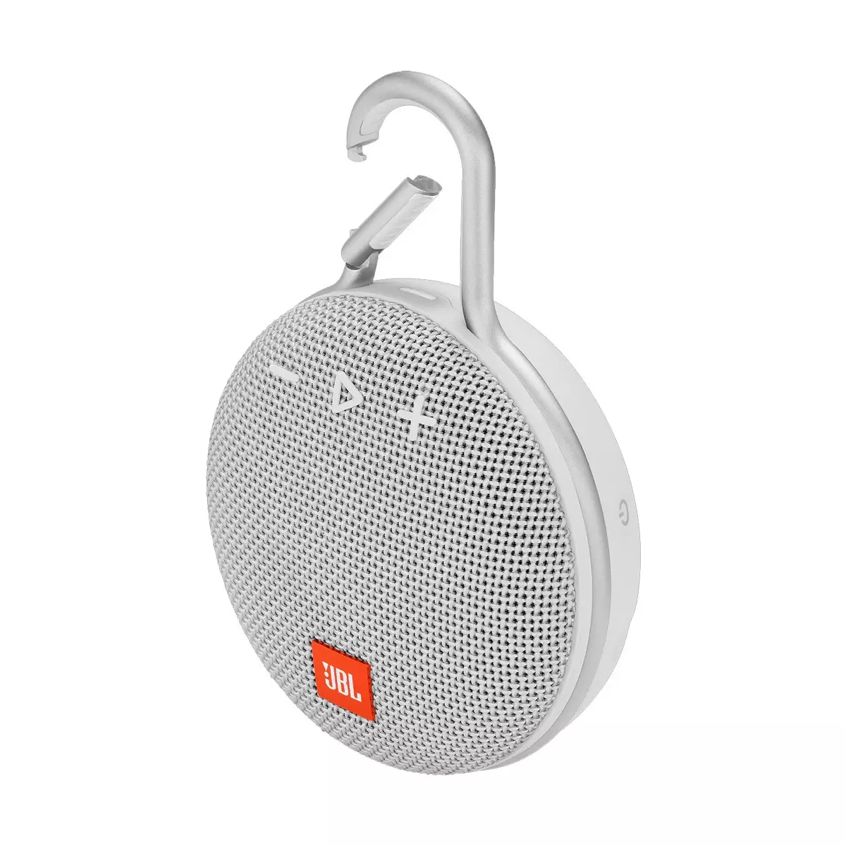 JBL Clip 3 Portable Bluetooth Speaker -White - 1