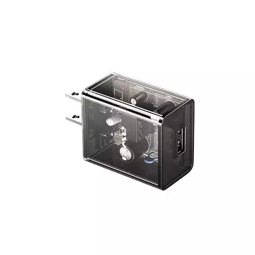 Awei C11T Transparent Type-C Fast Charging Adapter - 1