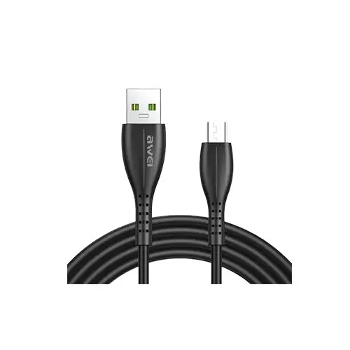 Awei CL-115M USB to Micro USB 2.4A 1 Meter Fast Charging Cable