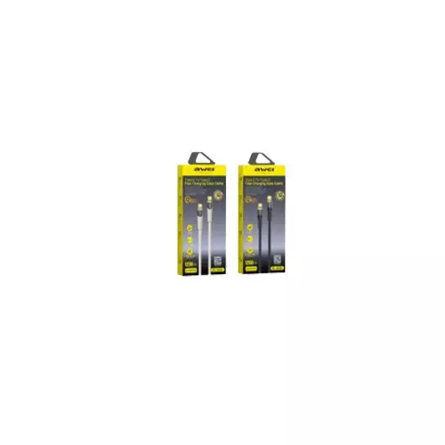 AWEI CL-182C Type-C to Type-C 60W Fast Charging Data Cable - 1