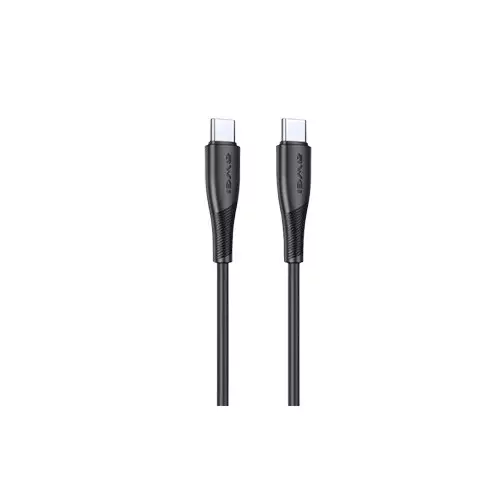 AWEI CL-182C Type-C to Type-C 60W Fast Charging Data Cable - 2