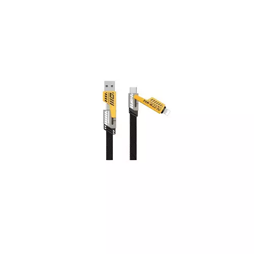 AWEI CL-226 4-in-1 65W Fast Charging Data Cable with 4 Plug Combo - 1