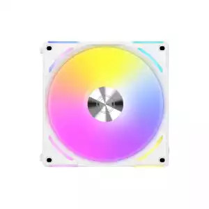 Lian Li UNI FAN AL 120 V2 120mm ARGB White Triple Pack Case Fan