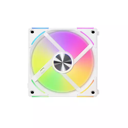 Lian Li UNI FAN AL 120 V2 120mm ARGB White Triple Pack Case Fan - 1
