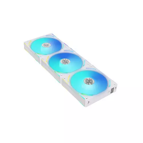 Lian Li UNI FAN AL 120 V2 120mm ARGB White Triple Pack Case Fan - 2