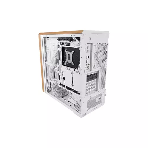 LIAN LI LANCOOL 217 WH BTF E-ATX Mid-tower Computer Case - 0