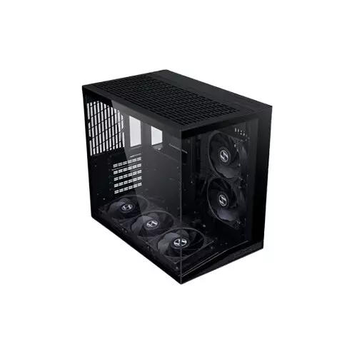 LIAN LI O11 DYNAMIC MINI V2 Flow Mid Tower Case (Black) - 1