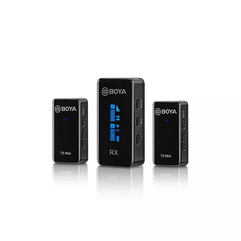 BOYA BY-XM6-S2 MINI ULTRA COMPACT 2.4GHZ WIRELESS MICROPHONE SYSTEM - 1