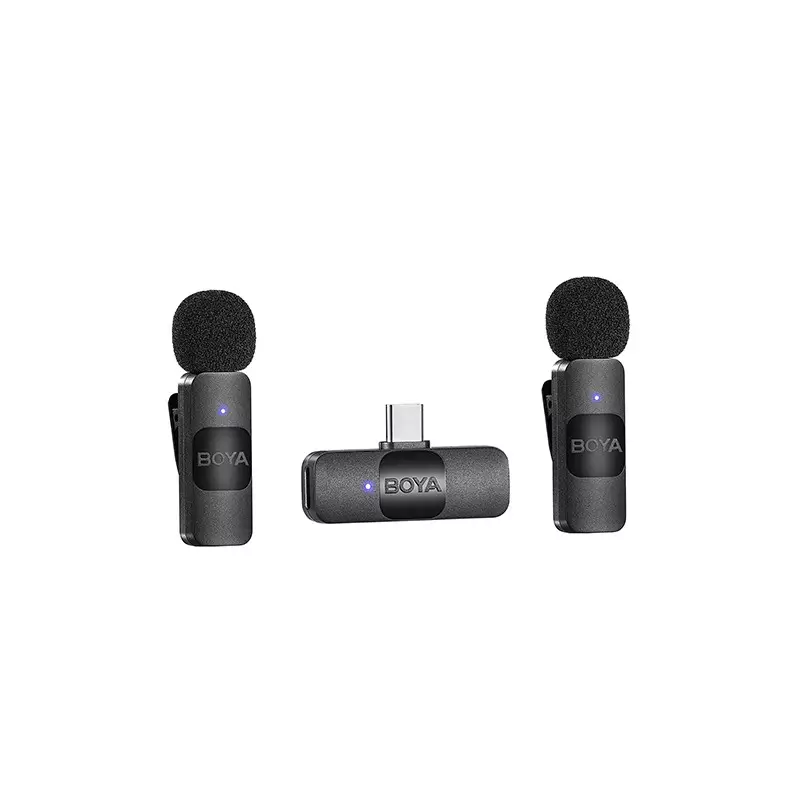 BOYA BY-V20 ULTRA COMPACT 2.4GHZ WIRELESS MICROPHONE SYSTEM - 1