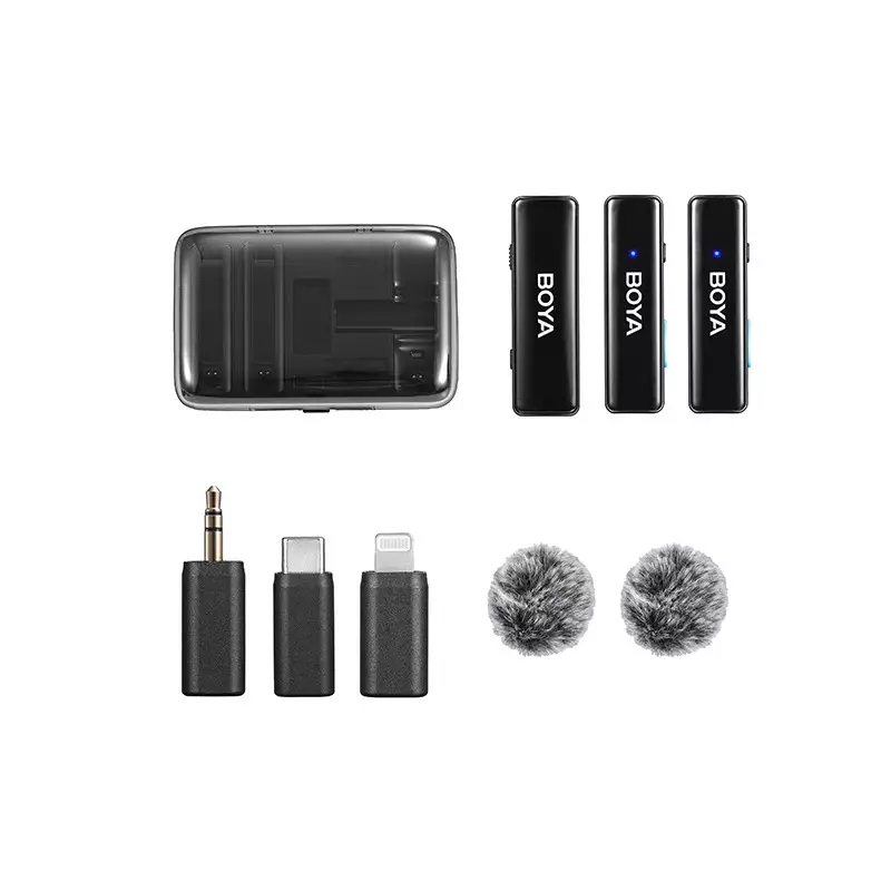 BOYA BOYALINK ALL-IN-ONE DESIGN WIRELESS MICROPHONE SYSTEM - 7