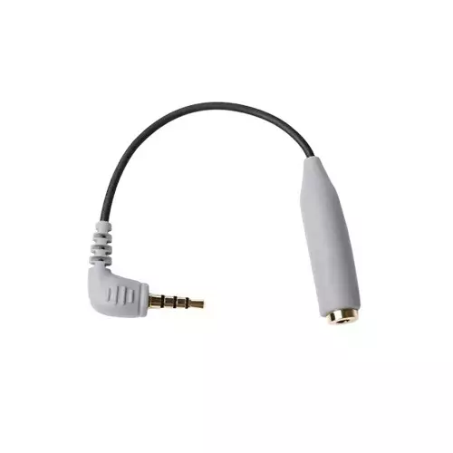 BOYA BY-CIP2 3.5mm TRRS M to TRS F Microphone Adapter Cable - 1