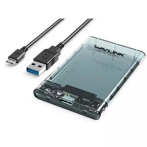 Wavlink WL-ST239 USB 3.0 SATA Hard Drive Enclosure For 2.5' HDD SSD - 1