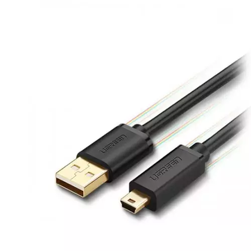 UGreen 1M USB 2.0 A Male To Mini 5 Pin Male Cable (10355) - 1