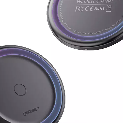 Ugreen Qi 10W wireless charger black (60470) - 1