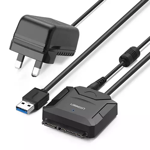 UGREEN CR108 (20611) USB to SATA Hard Drive Converter Cable - 1