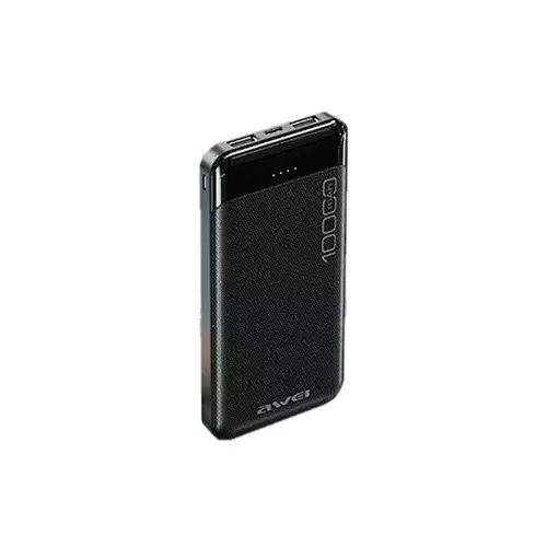 Awei P37K 10000mAh 10.5 Watts Fast Charging Power Bank - 1
