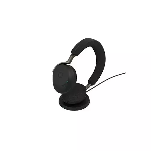 Jabra Evolve3 75 MS LINK390C BT5.3 ANC Wireless Headphone with Wireless Charger