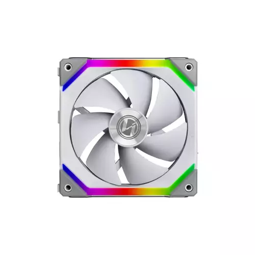 LIAN LI UNI FAN SL120-1 ARGB COOLING FAN WITH CONTROLLER (White)