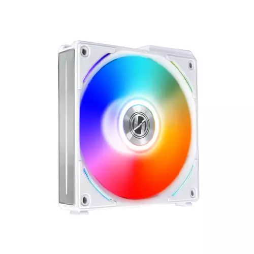 Lian Li 120mm UNI FAN AL120 3-Pack RGB CASE FAN (White) - 1