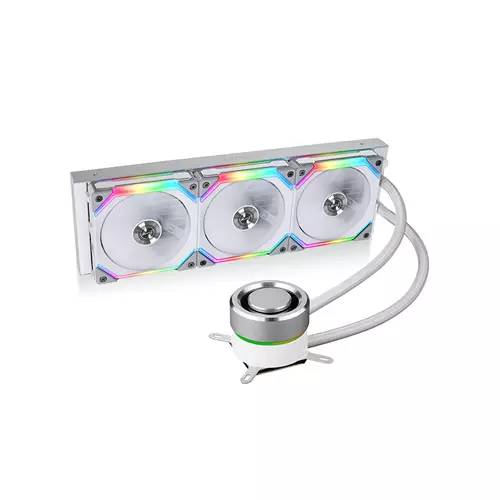 Lian Li Galahad AIO UNI FAN SL Edition 360mm Liquid CPU Cooler (White) - 1