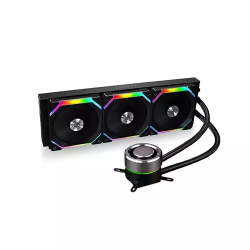Lian Li Galahad AIO UNI FAN SL Edition 360mm Liquid CPU Cooler (Black) - 1
