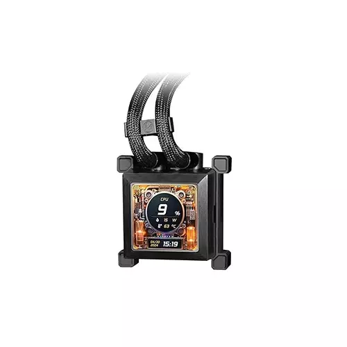 Lian Li HydroShift LCD 360R ARGB LCD Display AIO Liquid CPU Cooler (Black) - 2