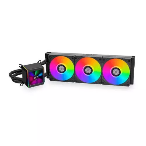 Lian Li Galahad II LCD ARGB 360mm AIO Liquid CPU Cooler (Black) - 1