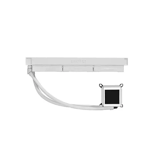 Lian Li Galahad II LCD ARGB 360mm AIO Liquid CPU Cooler (White) - 2