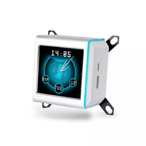 Lian Li Galahad II LCD ARGB 360mm AIO Liquid CPU Cooler (White) - 3