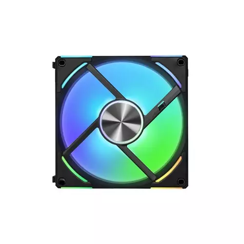 Lian Li UNI FAN AL120 V2 120mm ARGB Black Triple Pack Case Fan - 2